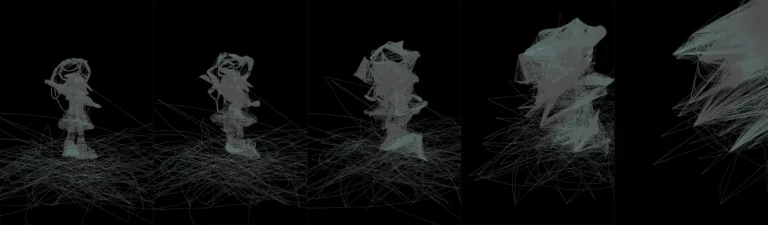 Eliza Chronophoto Digital Experiments Giulia Litolff Portfolio