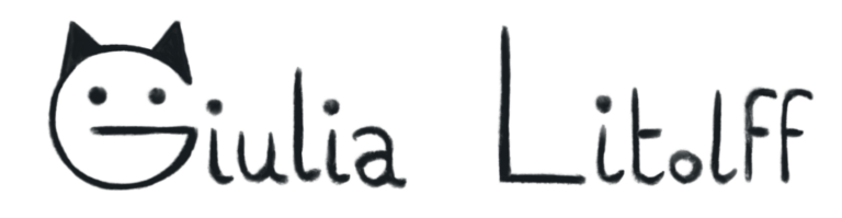 Logo Portfolio Giulia Litolff, 2D 3D Illustration Animation Game