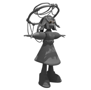 Image d'un rendu 3D de Eliza de Giulia Litolff